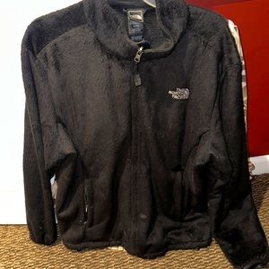 Womens northface fuzzy jacket